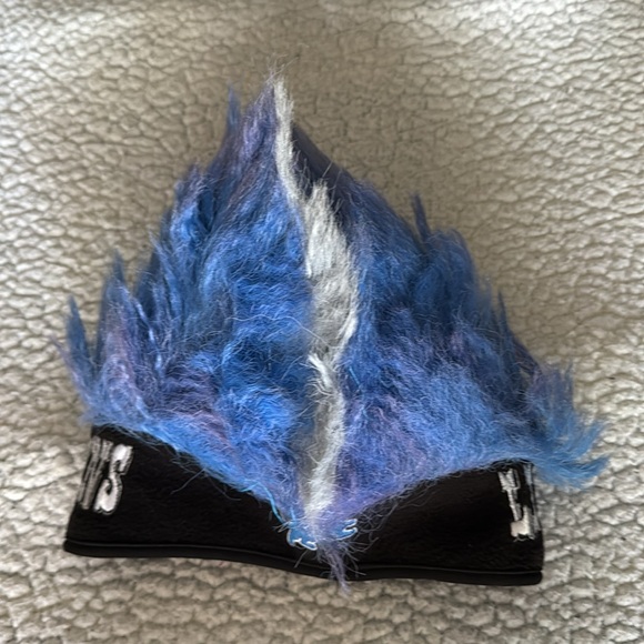 Detroit Lions Fro Hat.  One size fits most.  Embroidered logo and lettering - Picture 2 of 6